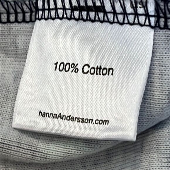 Hanna Andersson White and Pink Casual Sundress with Flutter Sleeves - Picture 4 of 5